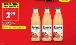 Biedronka Sok jabłkowy Riviva oferta