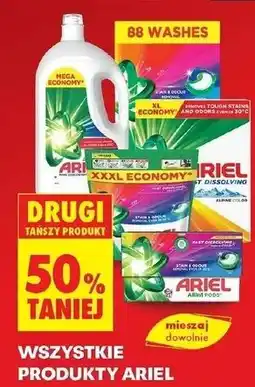 Biedronka Kapsułki do prania color Ariel All In 1 oferta