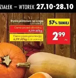 Biedronka Dynia piżmowa oferta