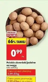 Biedronka Ziemniaki polska oferta