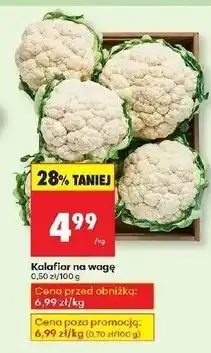 Biedronka Kalafior oferta