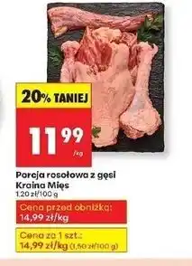 Biedronka Porcja rosołowa z gęsi Kraina Mięs oferta