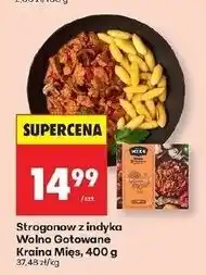 Biedronka Strogonow z indyka Kraina Mięs oferta