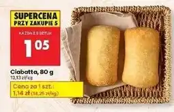 Biedronka Ciabatta oferta