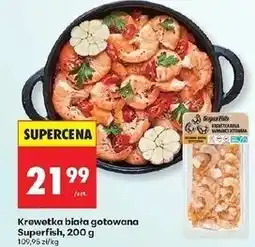 Biedronka Krewetki białe gotowane Superfish oferta