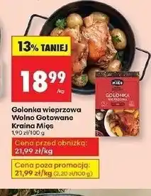 Biedronka Golonka wieprzowa wolno gotowana Kraina Mięs oferta