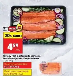 Biedronka Pstrąg tęczowo-łososiowy filet Marinero oferta