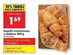 Biedronka Rogal z makiem oferta