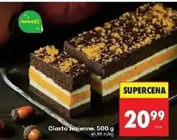 Biedronka Ciasto jesienne oferta
