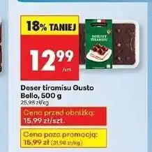 Biedronka Deser tiramisu Gustobello oferta