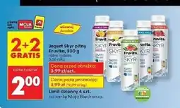 Biedronka Jogurt mango marakuja Fruvita Skyr oferta