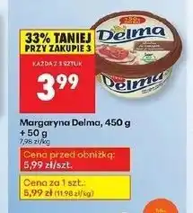 Biedronka Margaryna Delma Extra Maślany Smak oferta