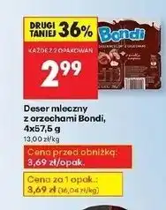 Biedronka Deser mleczny z orzechami Bondi oferta