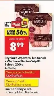 Biedronka Schab z wędzarni Kraina Wędlin Select oferta