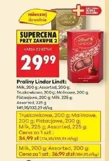 Biedronka Bombonierka assorted pillar Lindt Lindor oferta