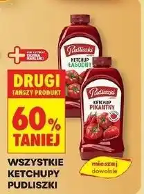 Biedronka Ketchup pikantny Pudliszki oferta
