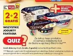Biedronka Jogurt m&m's Danone Fantasia oferta