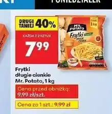 Biedronka Frytki proste Mr. Potato oferta
