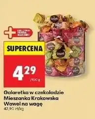 Biedronka Galaretki w czekoladzie miks Wawel Mieszanka Krakowska oferta