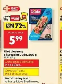 Biedronka Filet pieczony z kurczaka Silesia Duda oferta