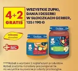 Biedronka Deserek jabłuszka z truskawkami i jagodami Gerber oferta