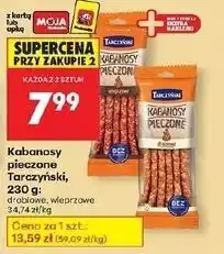 Biedronka Kabanosy pieczone drobiowe Tarczyński oferta