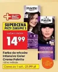 Biedronka Farba do włosów 4-0 (n3) Palette Intensive Color Creme oferta