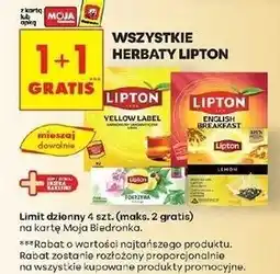 Biedronka Herbata Lipton Daring English Breakfast oferta