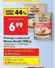 Biedronka Pierogi z jagodami Nasze Smaki oferta