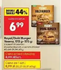 Biedronka Burger z sosem chicker Yeemy oferta