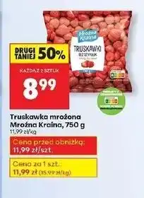 Biedronka Truskawki bez szypułek Mroźna Kraina oferta