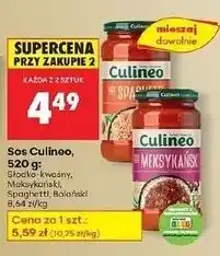 Biedronka Sos spaghetti Culineo oferta