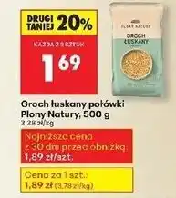 Biedronka Groch łuskany połówki Plony Natury oferta