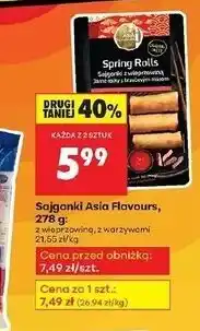 Biedronka Sajgonki z warzywami Asia Flavours oferta
