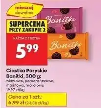Biedronka Ciastka paryskie morelowe Bonitki oferta