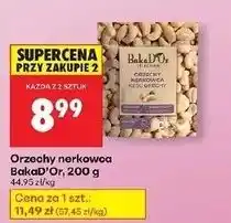 Biedronka Orzechy nerkowca Bakad'or oferta