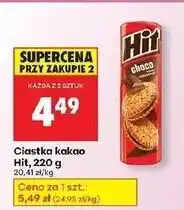 Biedronka Ciastka czekoladowe Hit oferta