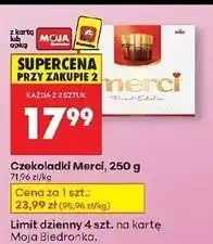 Biedronka Bombonierka czerwona Storck Merci oferta