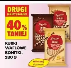 Biedronka Rurki z kremem śmietankowym Bonitki oferta