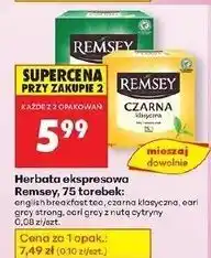 Biedronka Herbata earl grey z nutą cytryny Remsey oferta