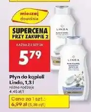 Biedronka Płyn do kąpieli bawełna Linda oferta