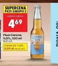 Biedronka Piwo Corona Cero oferta