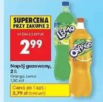 Biedronka Napój pomarańczowy Orango oferta