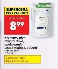 Biedronka Mydło w płynie zapas Dove Caring Hand Wash oferta