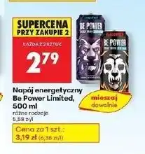 Biedronka Napój energetyczny halloween zero Be Power oferta