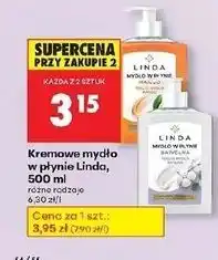 Biedronka Mydło w płynie bawełna Linda oferta