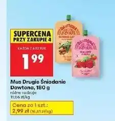 Biedronka Mus słodkie jabłka z cynamonem Dawtona oferta