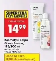 Biedronka Tonik do twarzy kwas migdałowy + wiśnia Tołpa Green Power Fusion oferta