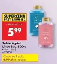 Biedronka Sól do kąpieki coconut pleasure Linda oferta