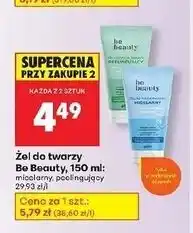 Biedronka Żel do mycia twarzy peelingujący Be Beauty oferta